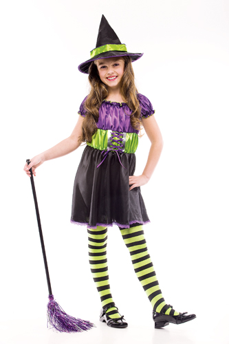Colorful Witch Costume